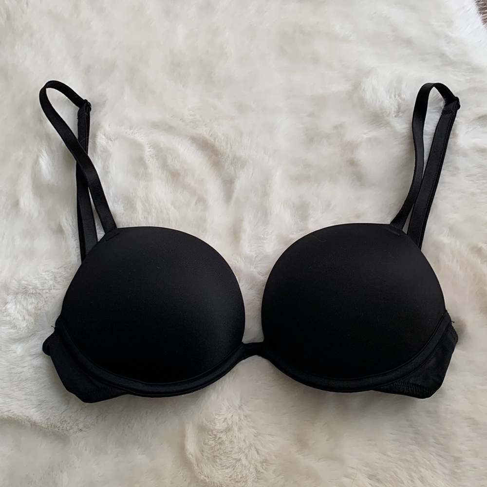 Black push up Bra (Victorias Secret Pink) 30C